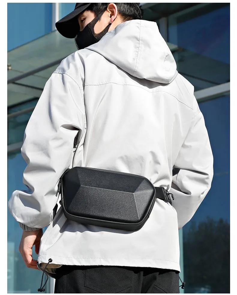 Sculpted Shape  Fanny Cross Bag