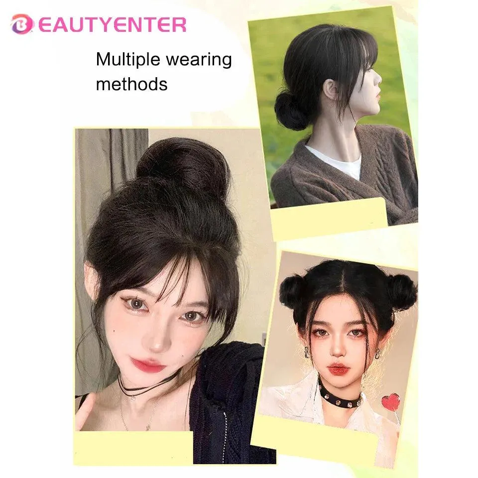 Self-Winding Hair Bundle: Style Marvel - Premium Curly Chignon Wig