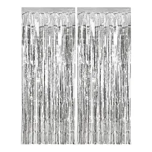 Silver Foil Door Curtain