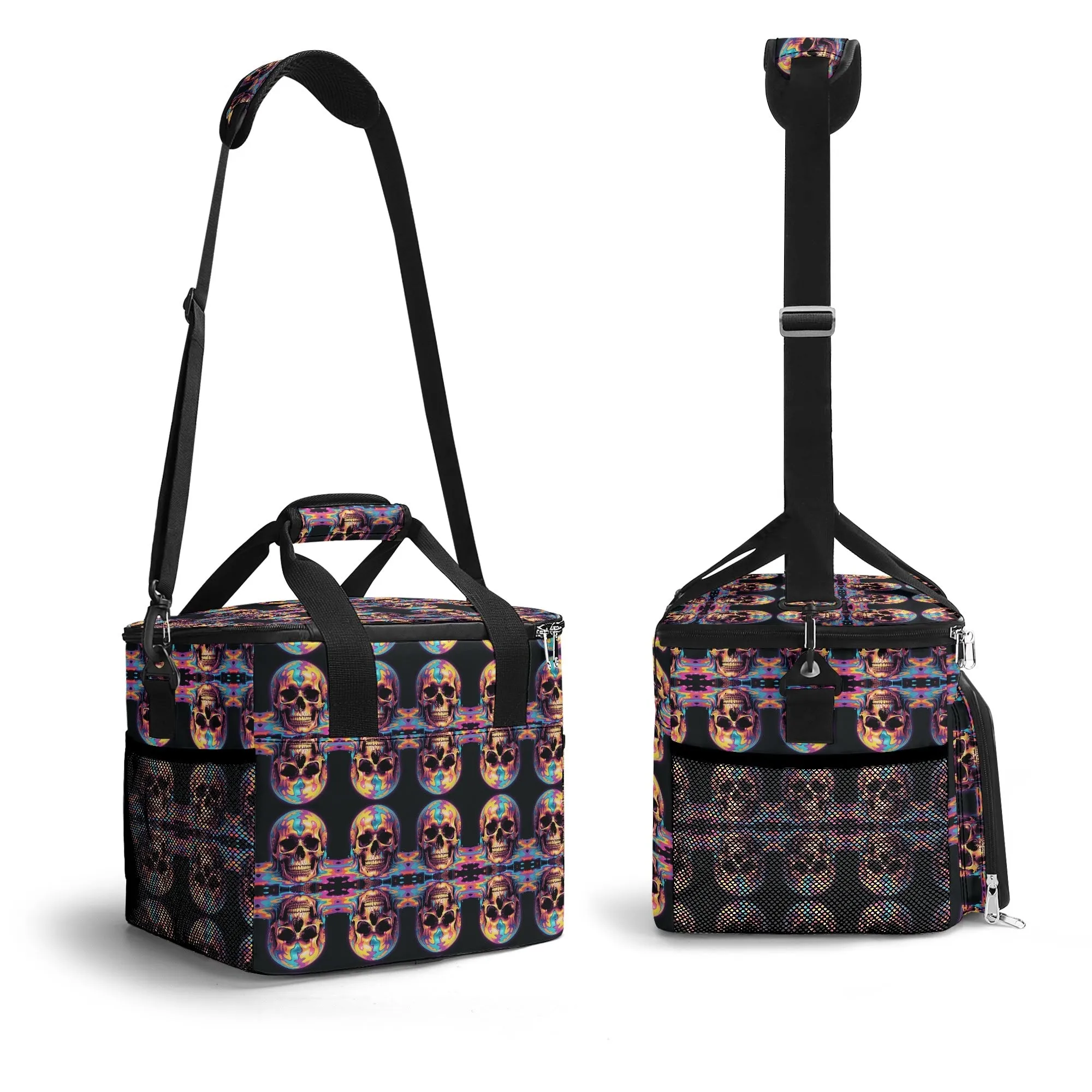 Skull Trip Insulated Leakproof Cooler Bag Lunch Box