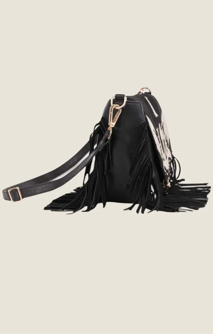 Soto Black Shoulder Bag