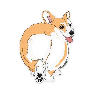Sticker - Corgi Butt
