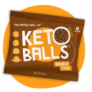 The Protein Ball Co Double Choc Keto Balls