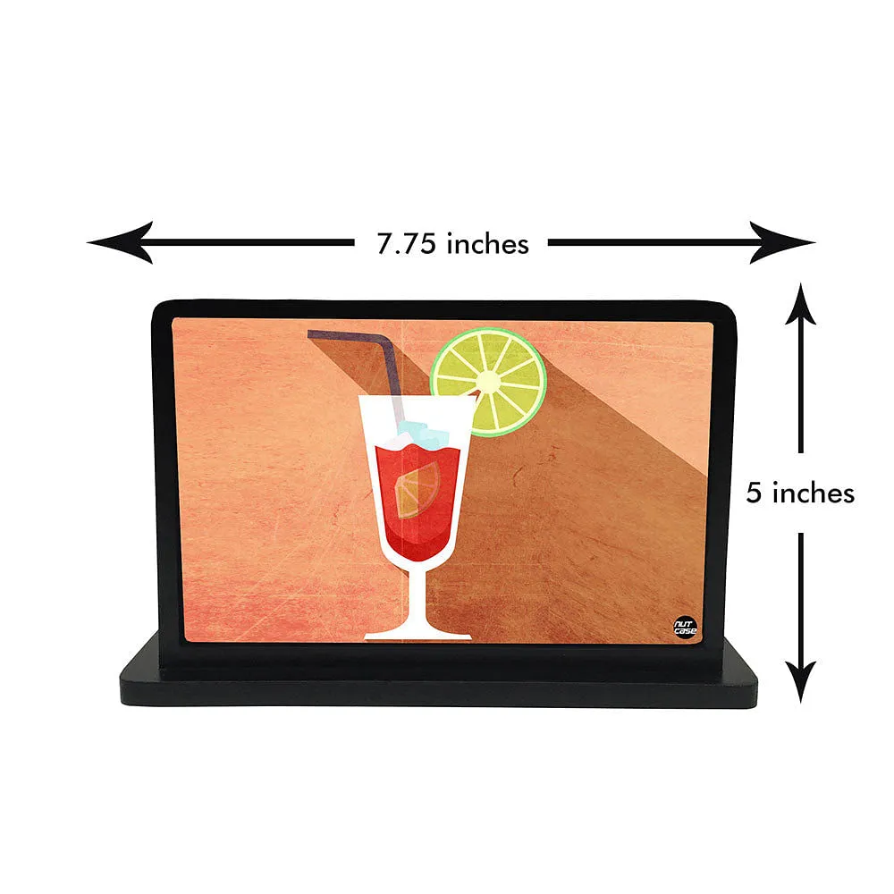 Tissue Holder Paper Napkin Stand - Juice Glass