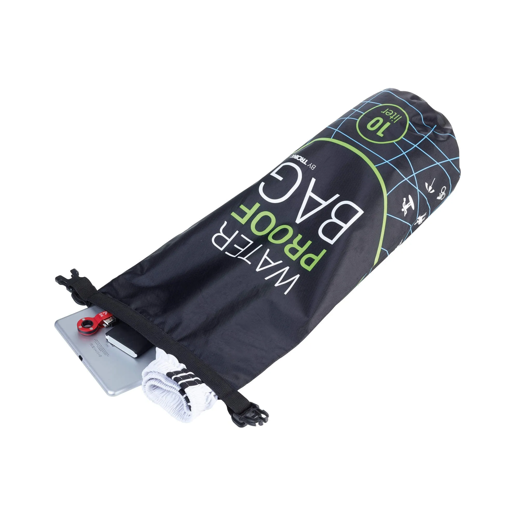 Troika Waterproof 10 Liter Bag for Water Sports