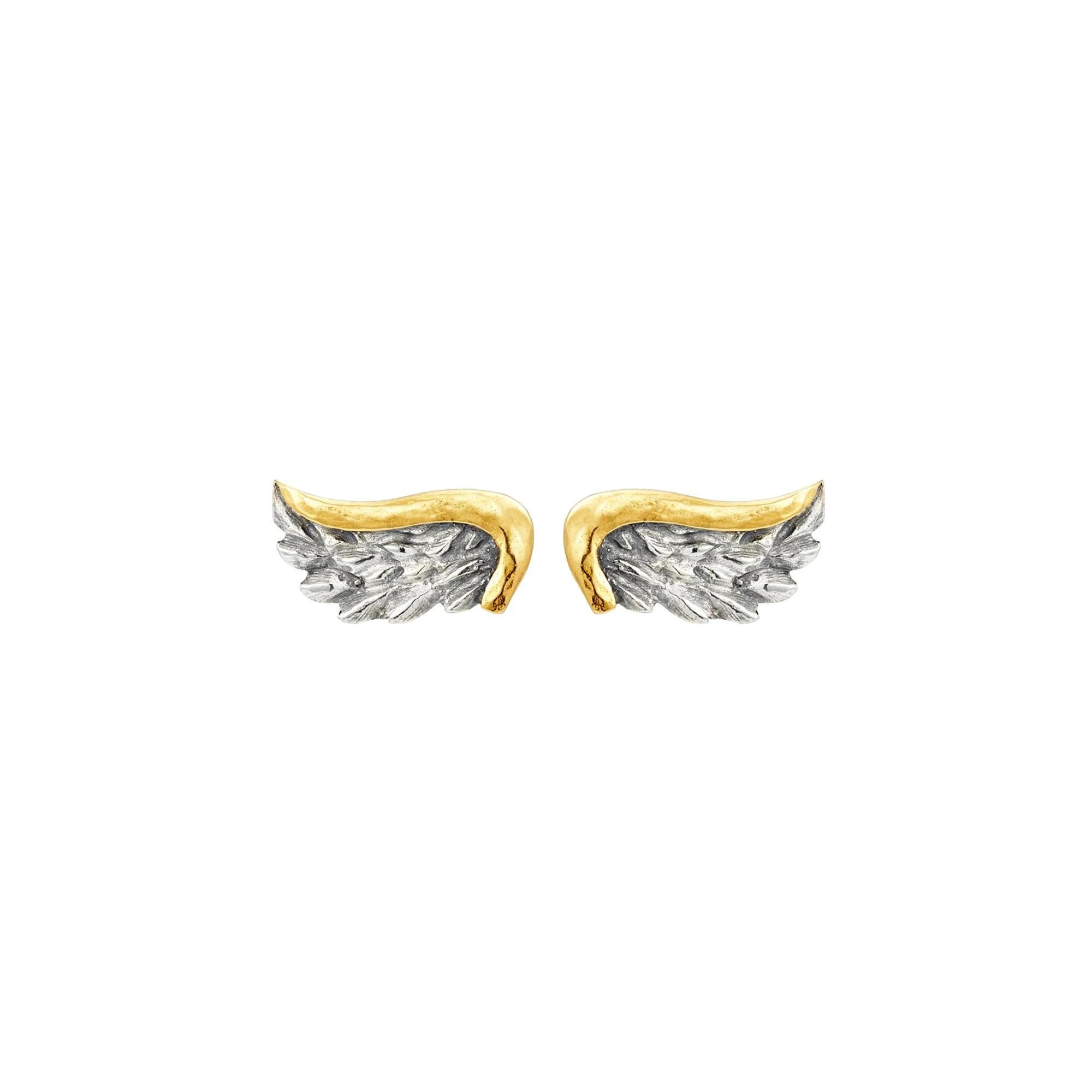 Venetian Wing Stud Earrings