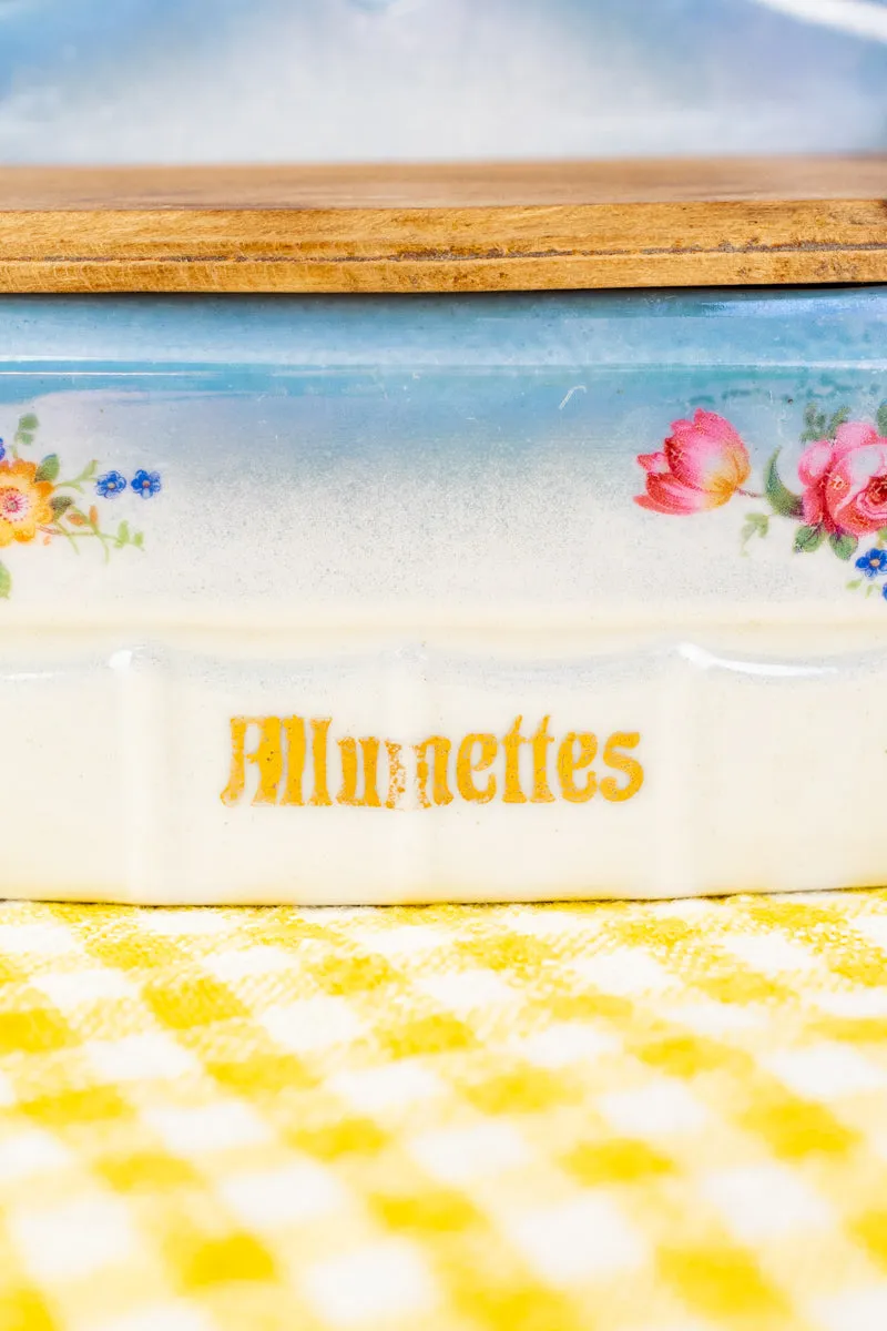 Vintage Allumetes Box