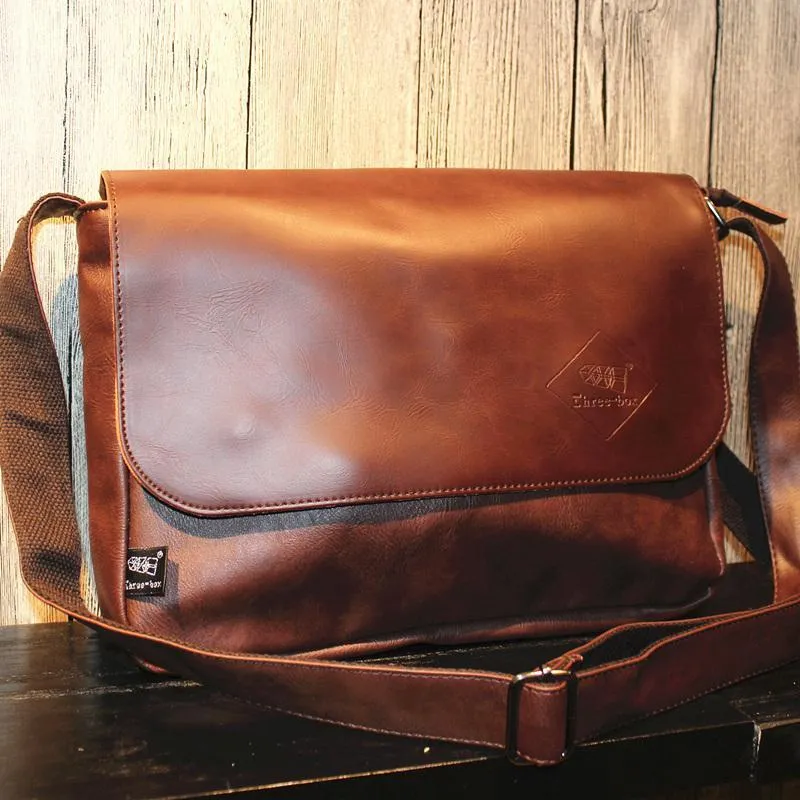 Vvsha  Christmas Gift Retro Simple Messenger Bag