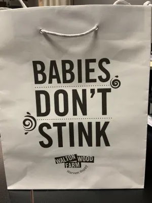 Walton Wood Babies Don't Stink Gift Bag