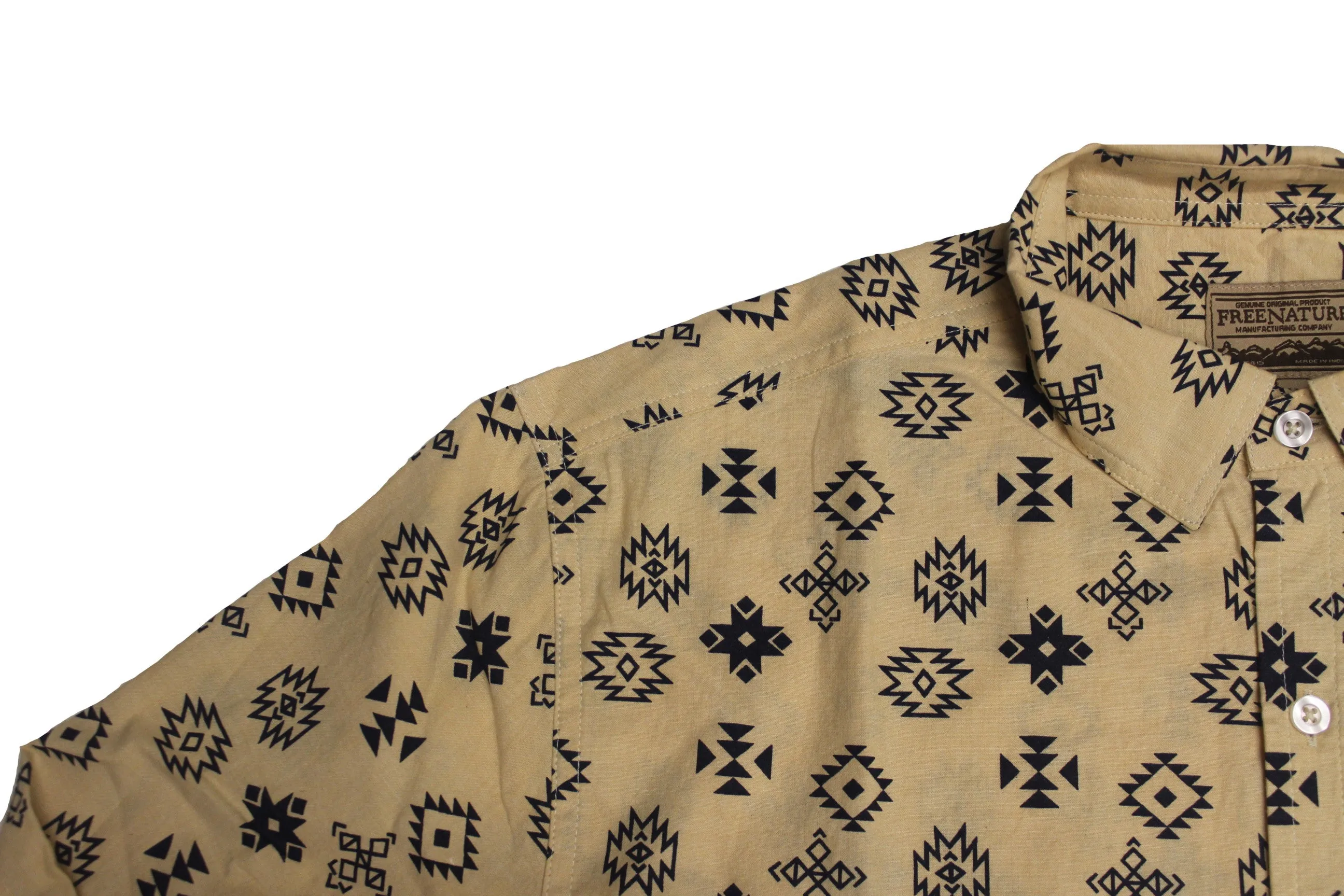 Wheat Chambray LS Button-down
