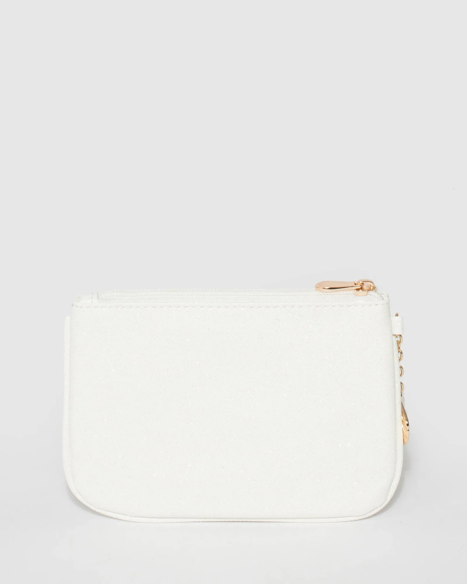 White Shell Charm Purse