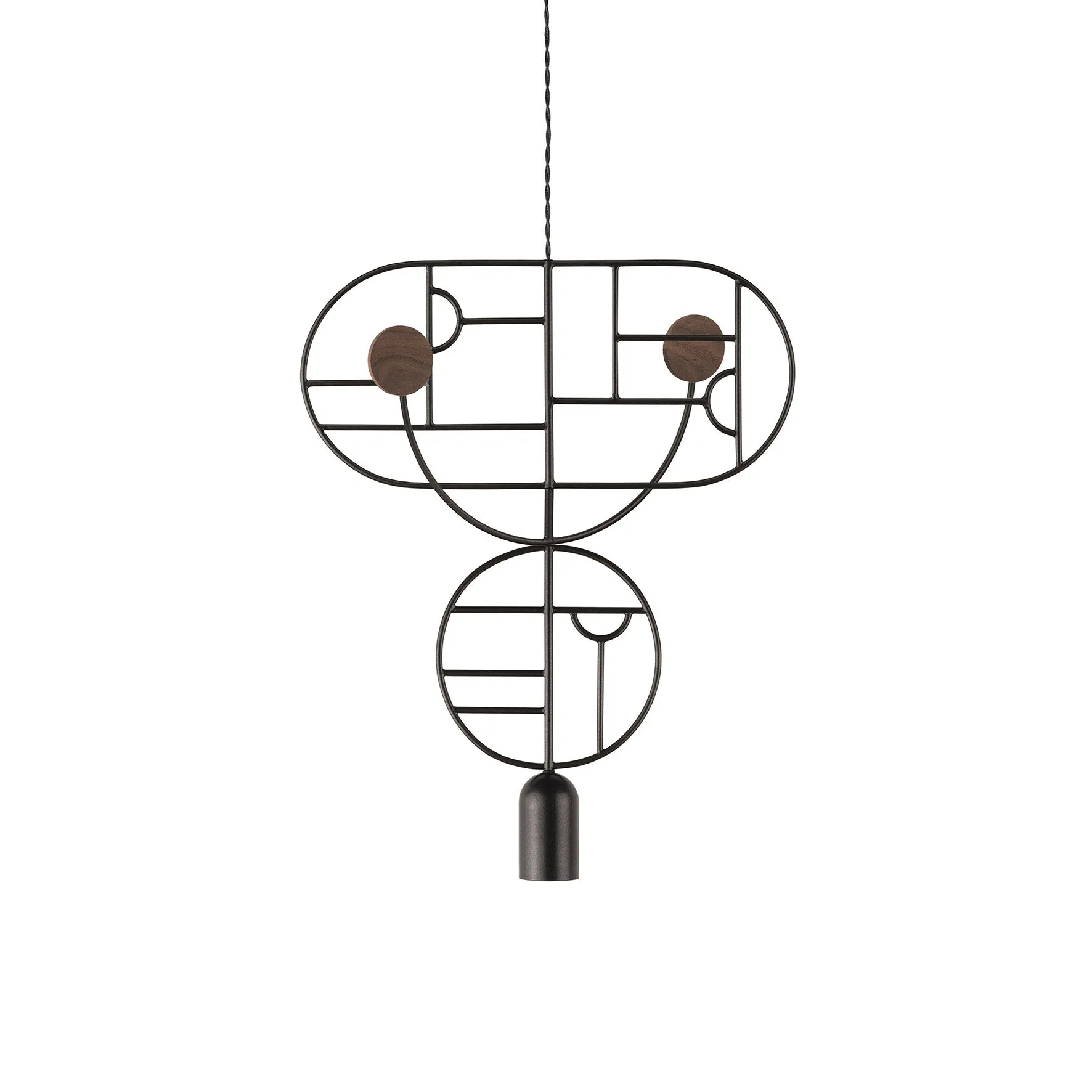Wooden Dots S07 Pendant Light